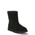 thumbnail image 1 of Time and Tru Women's Genuine Suede Cozy Boots, Sizes 6-11, 1 of 5