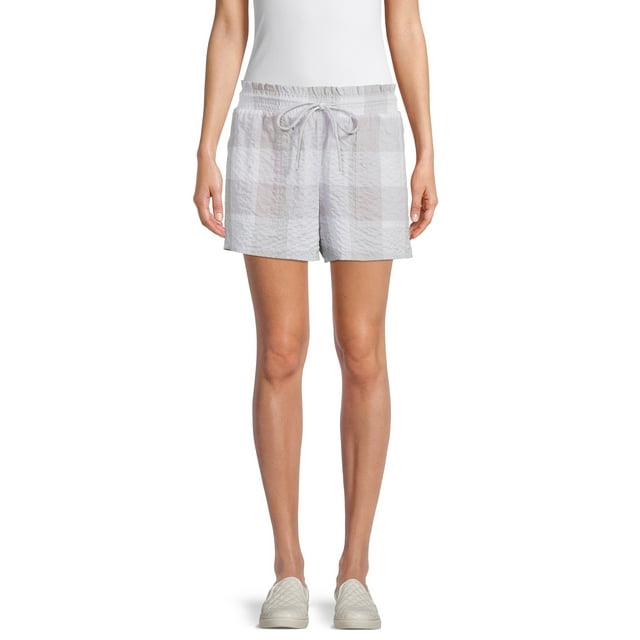 Time and Tru Women's Gingham Shorts