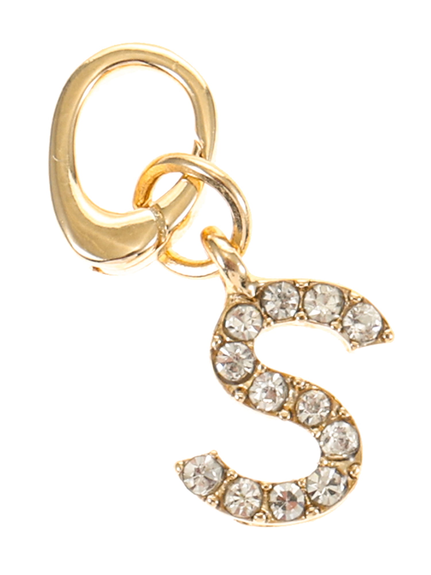 Time and Tru Women's Goldtone Initial Letter Charm, 1 Piece