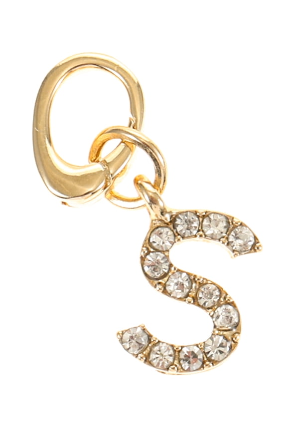 Women's Goldtone Initial Letter Charm, 1 Piece