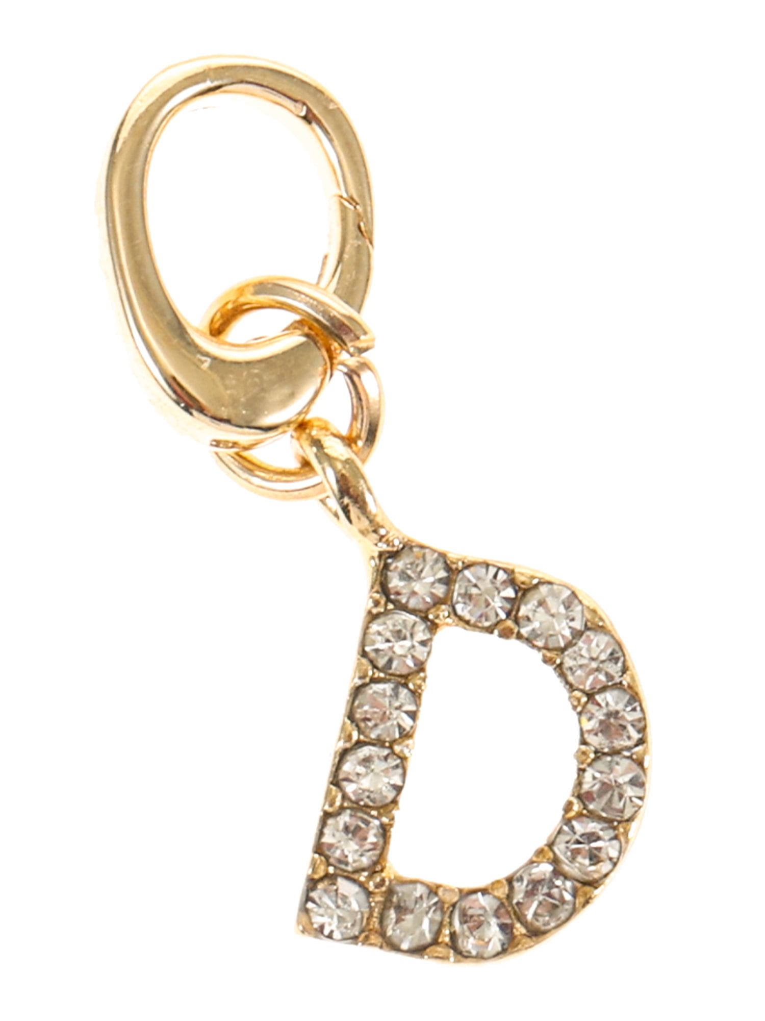 Time and Tru Women's Goldtone Initial Letter Charm, 1 Piece