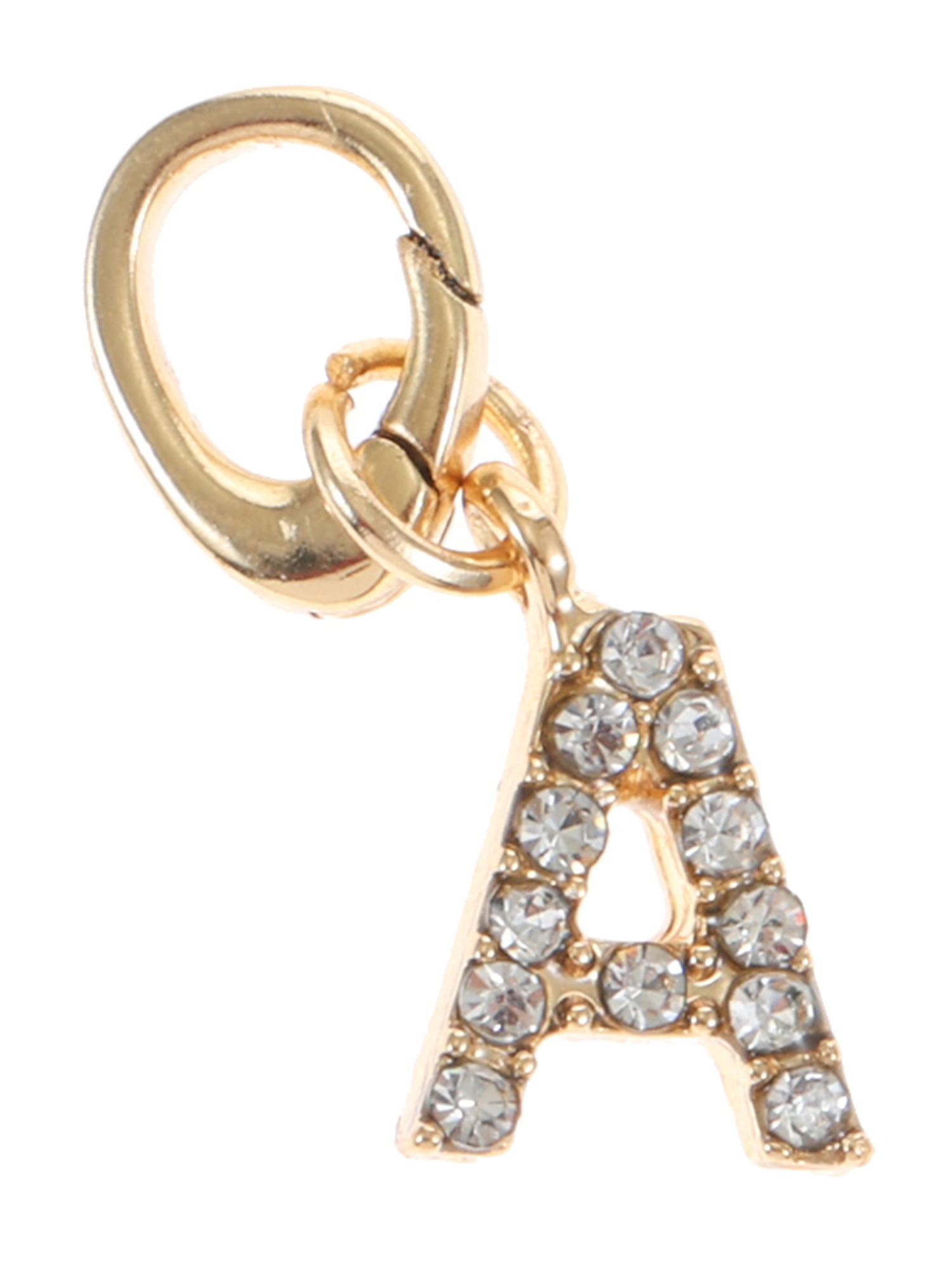 Time and Tru Women's Goldtone Initial Letter Charm, 1 Piece
