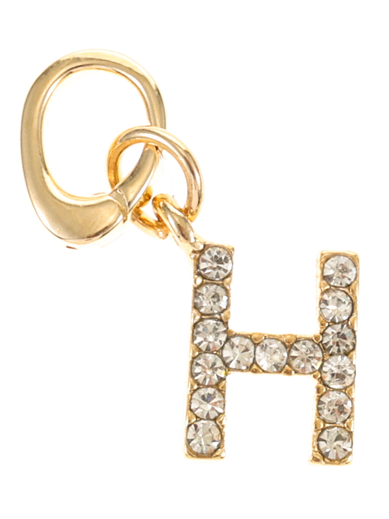 Time and Tru Women's Goldtone Initial Letter Charm, 1 Piece