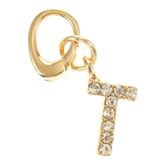Time and Tru Women's Goldtone Initial Letter Charm, 1 Piece