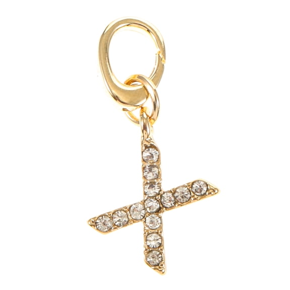 Time and Tru Women's Goldtone Initial Letter Charm, 1 Piece