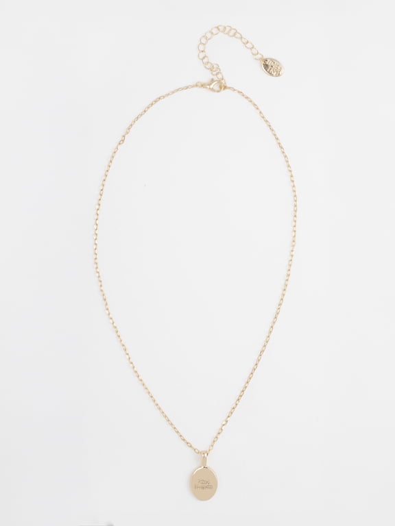 Women's Goldtone Kind Human Pendant Necklace