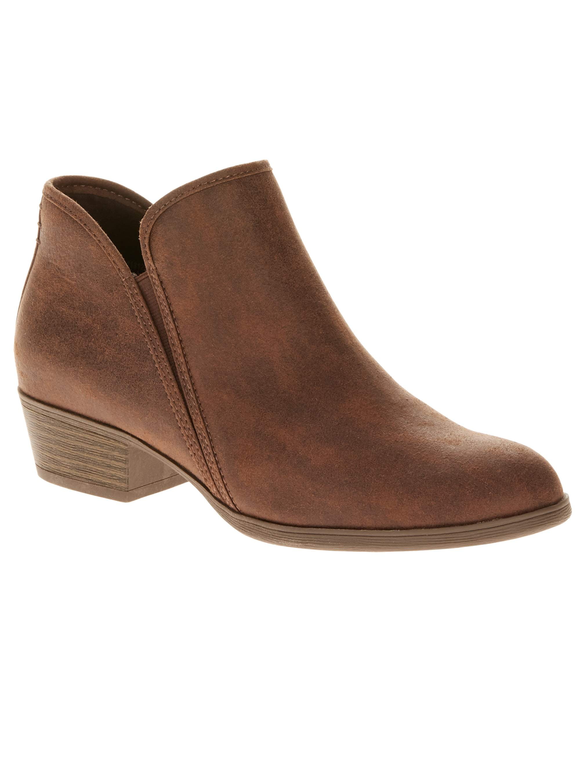 Time and tru deals women's gore boot