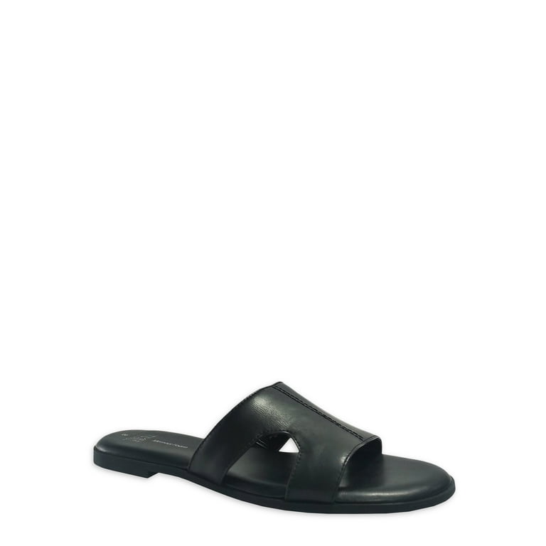 Time and Tru Women s H band Sandal Walmart