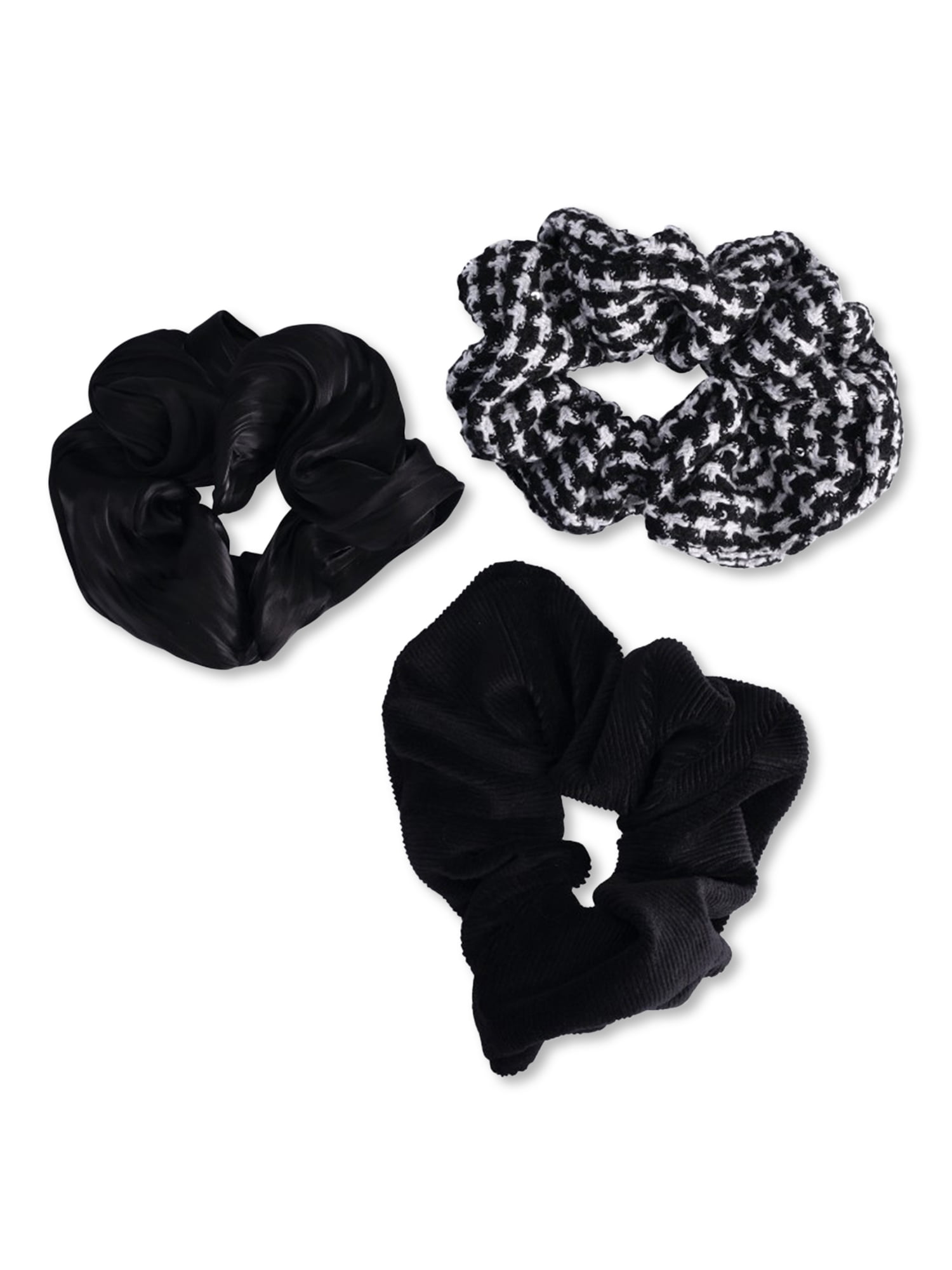 Time and Tru Women's Hair Ties, 3Pack