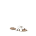 thumbnail image 1 of Time and Tru Women's Hardware Slide Sandals, 1 of 5