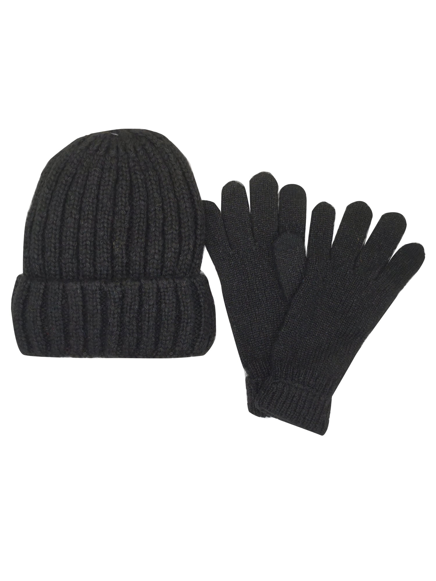 Time and Tru Women's Hat and Gloves Set, 2Piece