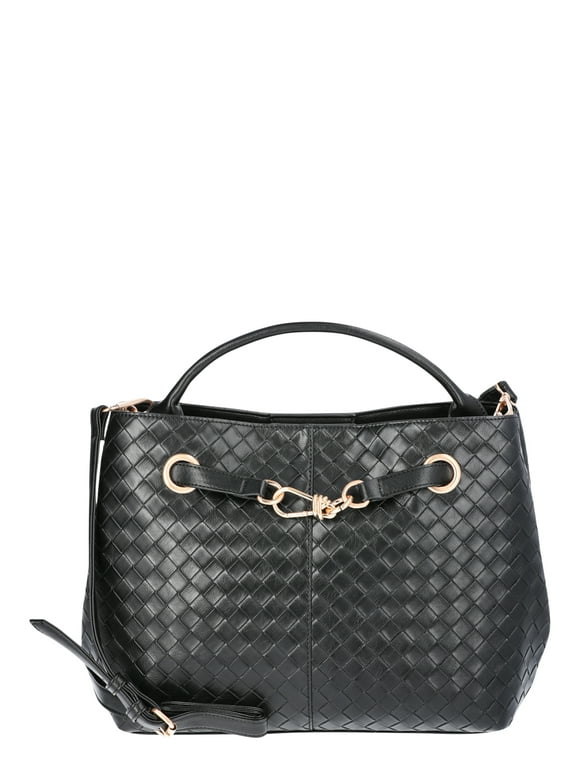 Women's Hazel Satchel Bag Handbag, Black