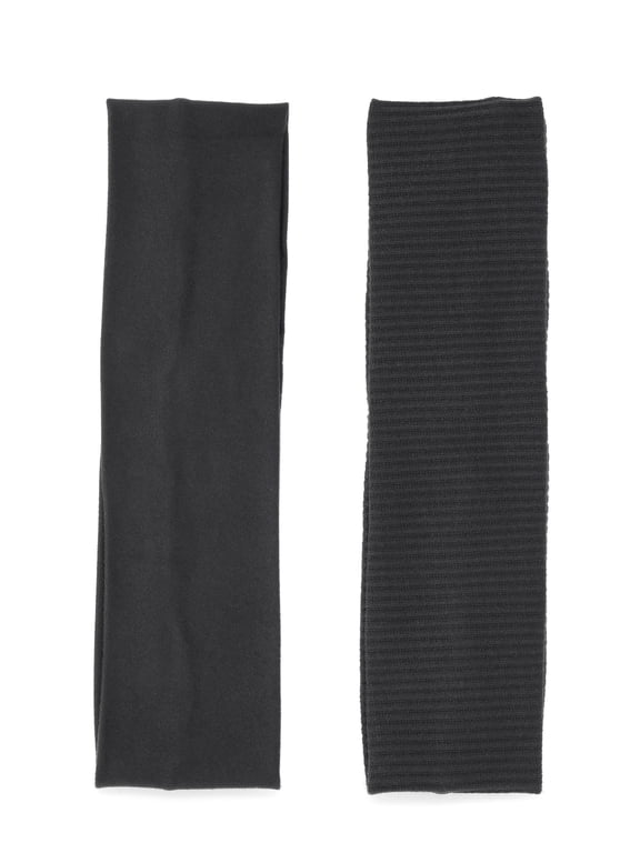 Women's 2-Pack Headwrap, Black