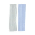 thumbnail image 1 of Time and Tru Women's 2-Pack Headwrap, Light Blue, 1 of 3