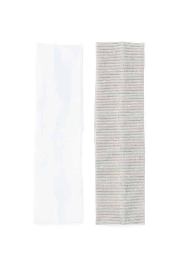 Women's 2-Pack Headwrap, White/Tan
