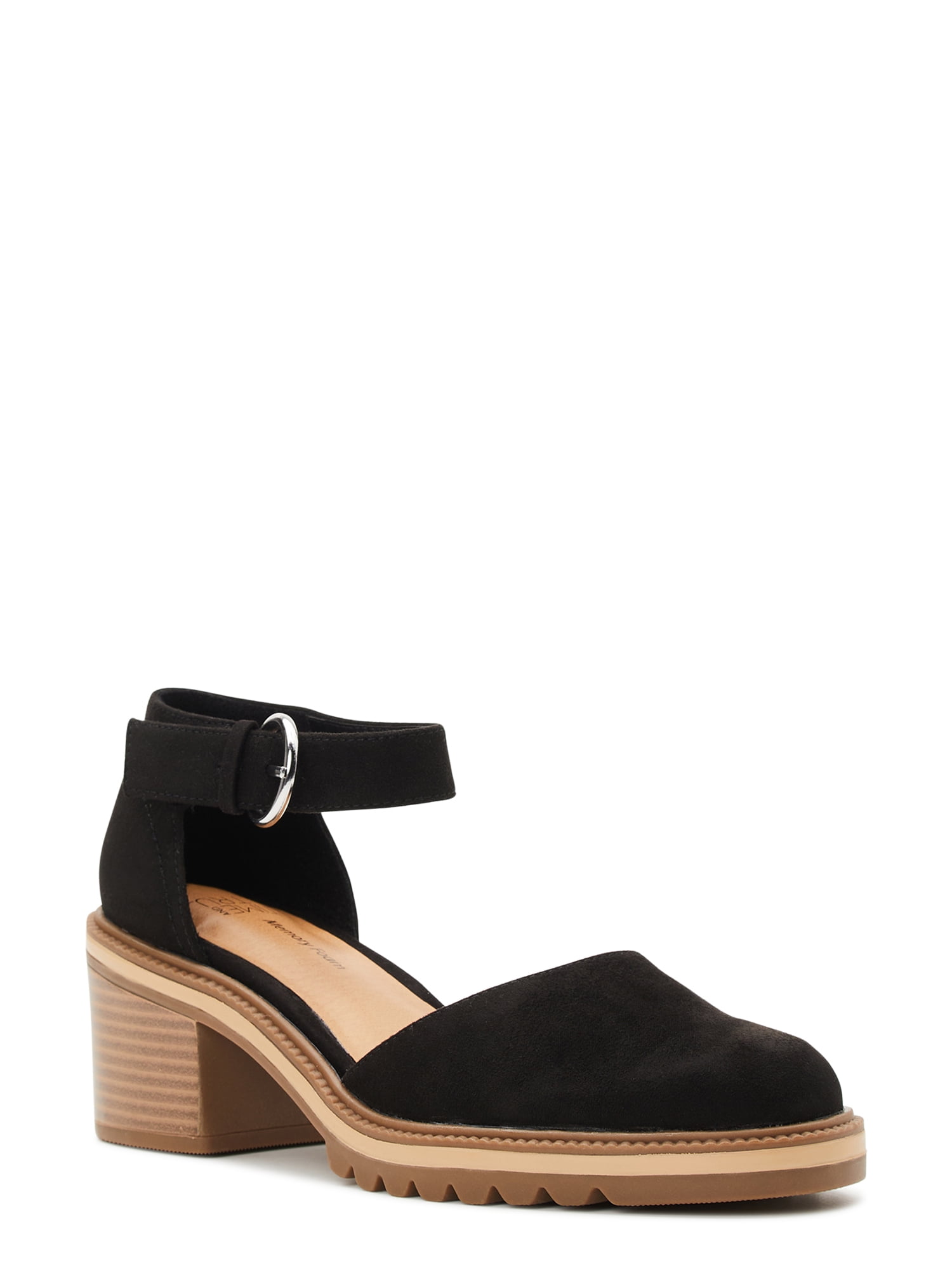 Lennox -Made to Order - Strappy Chunky Buckle Heel - Burju Shoes