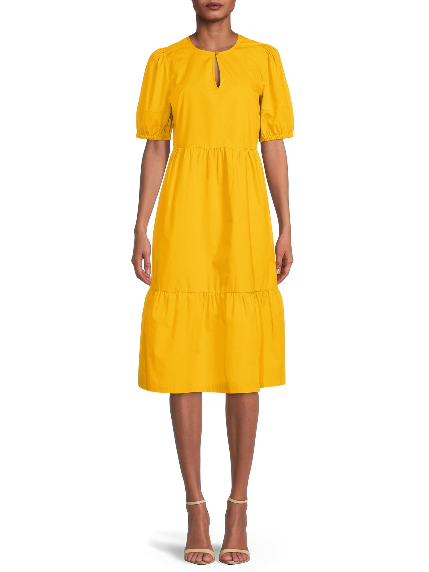 Time and Tru Women's Henley Romper