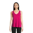 thumbnail image 1 of Time and Tru Women's Hi-Low Tank Top, Sizes S-XXXL, 1 of 5