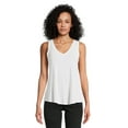 thumbnail image 1 of Time and Tru Women's Hi-Low Tank Top, Sizes S-XXXL, 1 of 5