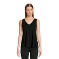 thumbnail image 1 of Time and Tru Women's Hi-Low Tank Top, Sizes S-XXXL, 1 of 5