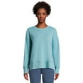 thumbnail image 1 of Time and Tru Women's High Low Pullover Sweatshirt, Sizes S-XXXL, 1 of 5