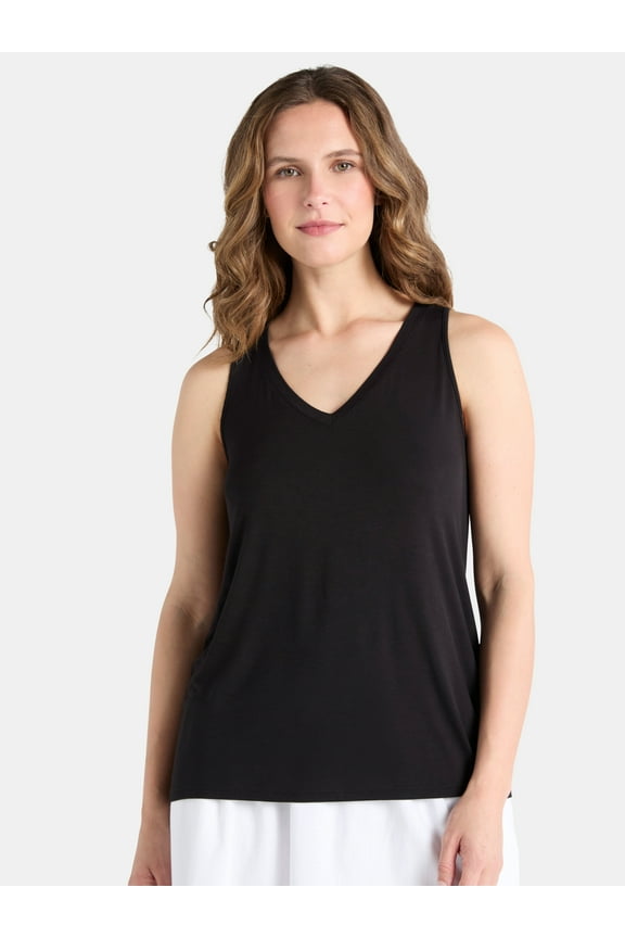 Women's High Low Tank Top, Sizes XS-XXXL