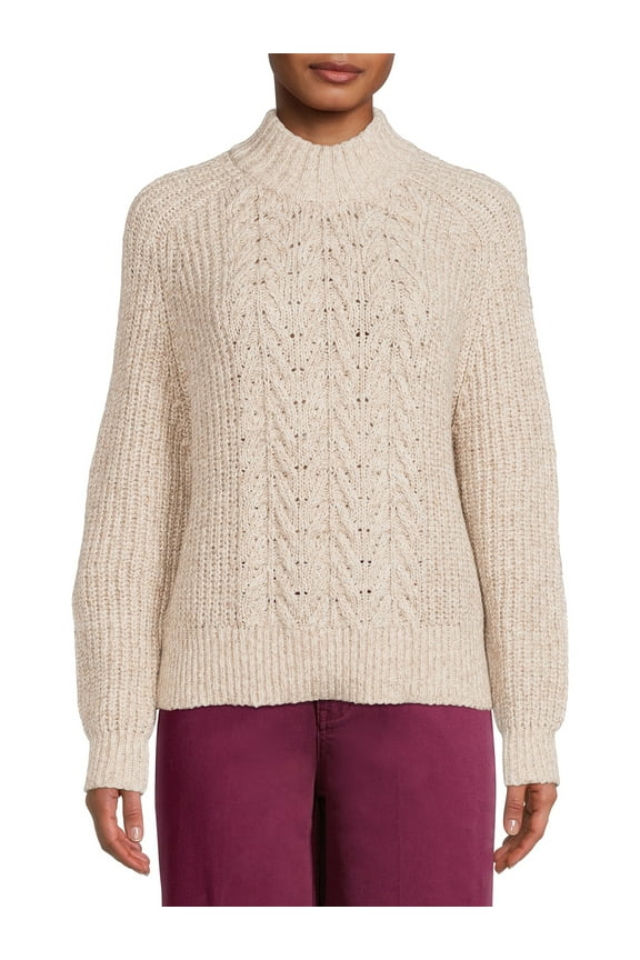 Women's High Neck Sweater