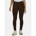thumbnail image 1 of Time and Tru Women's High-Rise Ankle Knit Leggings, 27" Inseam, Sizes XS-XXXL, 1 of 6