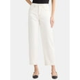 thumbnail image 1 of Time and Tru Women's High Rise Barrel Jeans, 26.5" Inseam, Sizes 0-22, 1 of 5