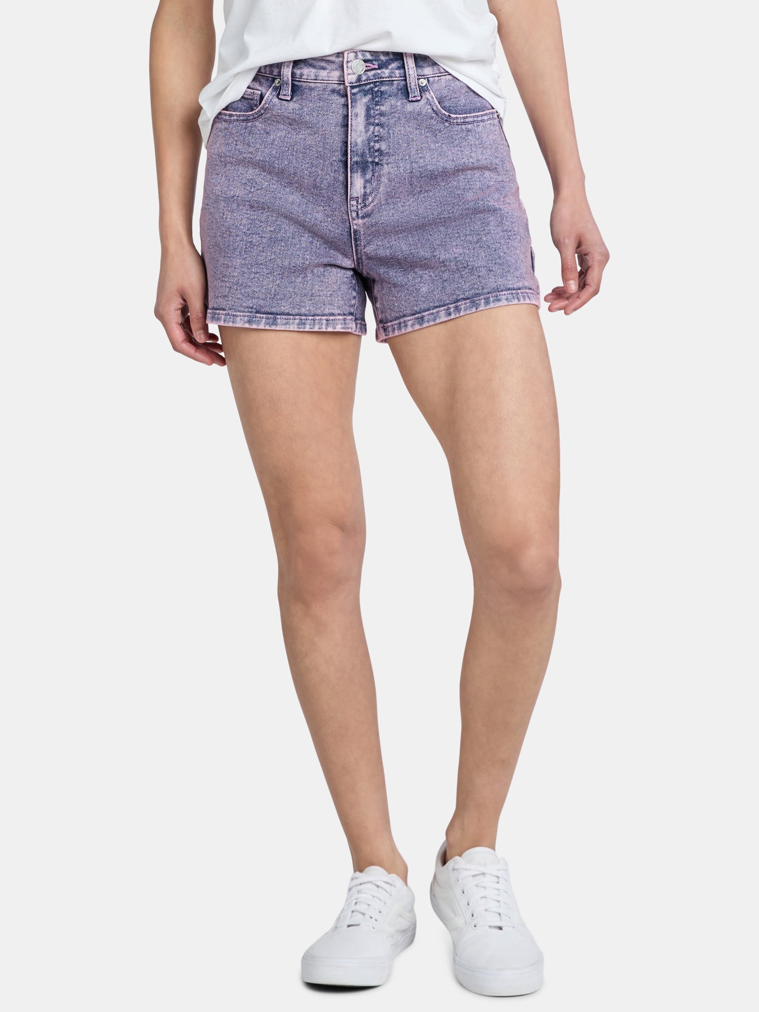 Women's High Rise Carpenter Shorts, 4"Inseam, Sizes 2-20