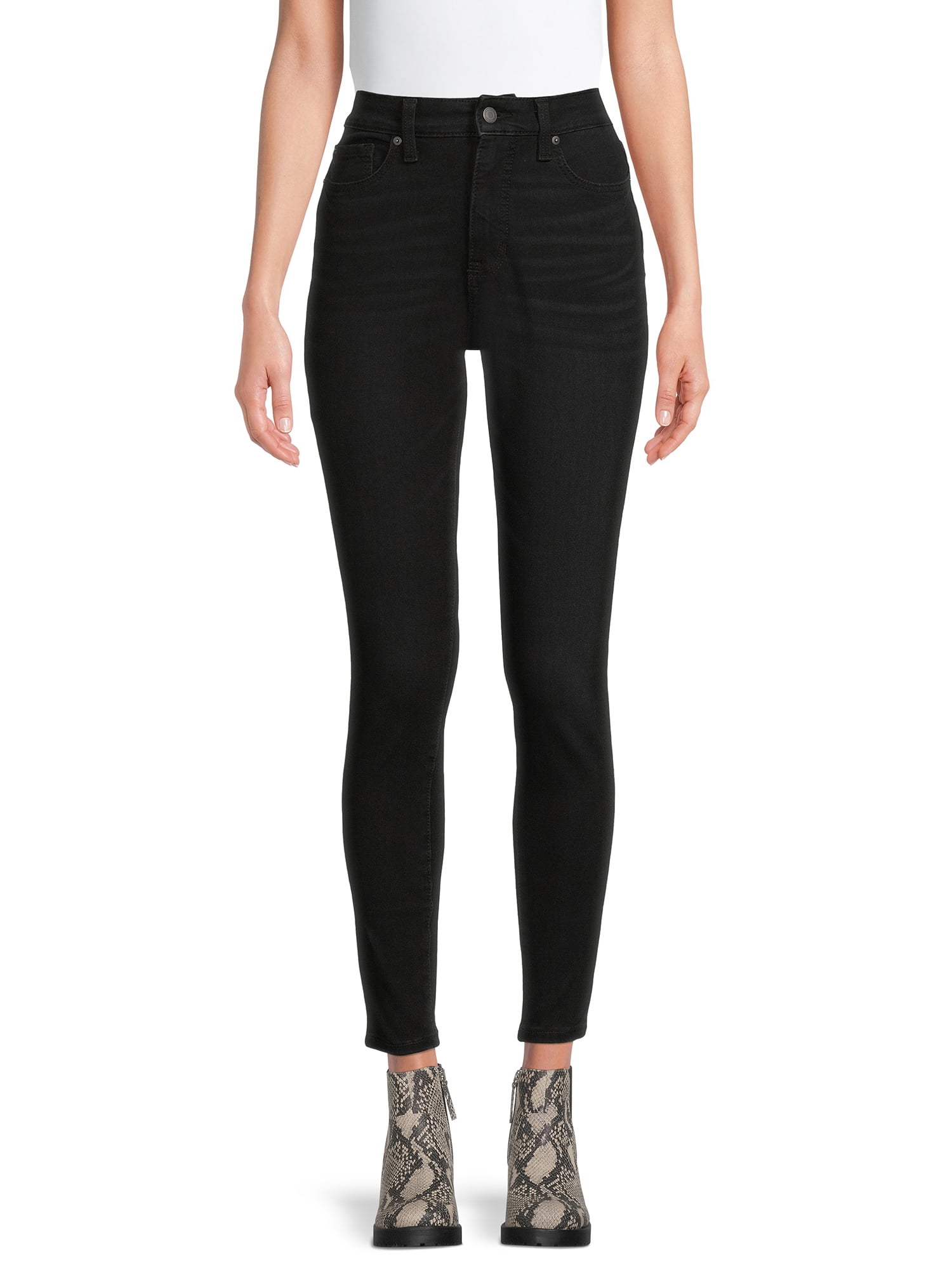 Time and Tru Women's High Rise Curvy Jeans - Walmart.com