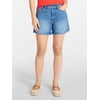 Time and Tru Women's High Rise Denim Shorts, 5" In