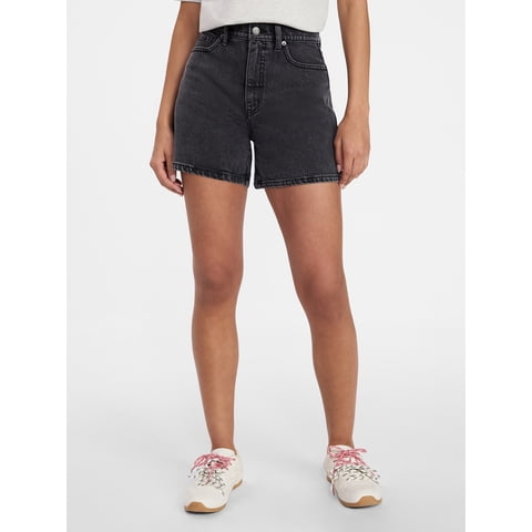 Women's High Rise Denim Shorts, 5 in Inseam, Sizes 0-20