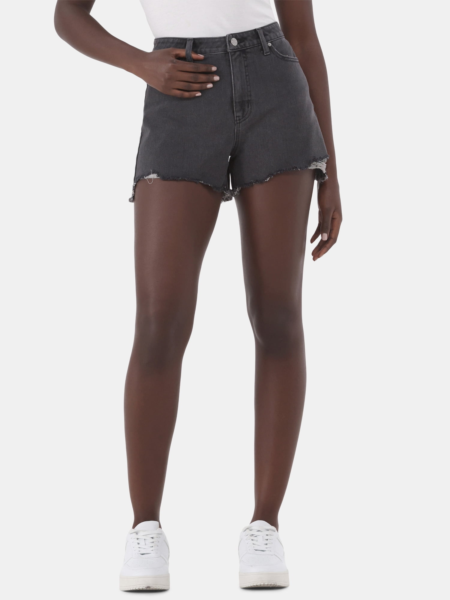 Time and Tru Women s High Rise Denim Short 5 Inseam Sizes 0 20