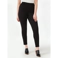 thumbnail image 1 of Time and Tru Women's High Rise Jeggings, 29" Inseam, Sizes XS-XXXL, 1 of 7