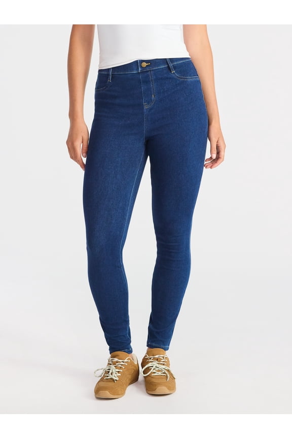 Women's High Rise Jeggings, 29" Inseam, Sizes XS-XXXL
