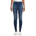 thumbnail image 1 of Time and Tru Women's High Rise Jeggings, 29" Inseam, Sizes XS-XXXL, 1 of 6