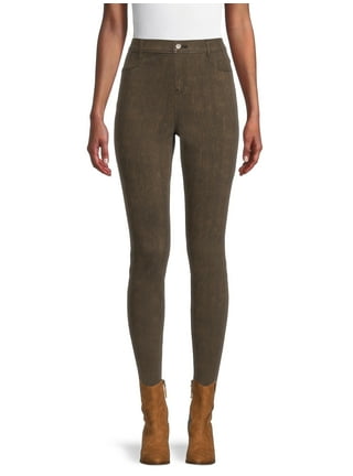 Time and Tru Womens Jeggings in Womens Jeans Brown Walmart