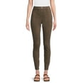 thumbnail image 1 of Time and Tru Women's High Rise Jeggings, 29" Inseam, Sizes XS-XXXL, 1 of 5