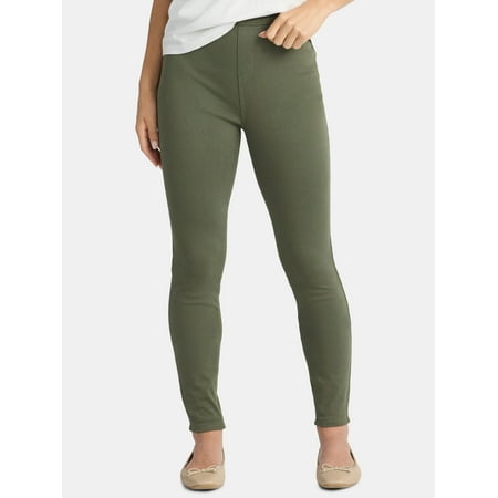 Time and Tru Women's High Rise Jeggings, 29" Inseam, Sizes XS-XXXL