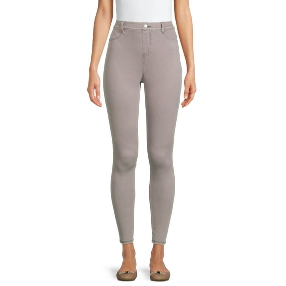Time and Tru Women's High Rise Jeggings, 29" Inseam, Sizes XS-XXXL