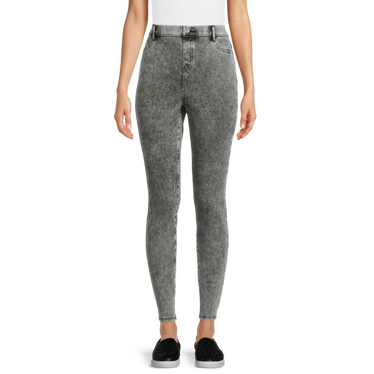 Time and Tru Women's Stretch Knit Jeggings : : Clothing, Shoes &  Accessories