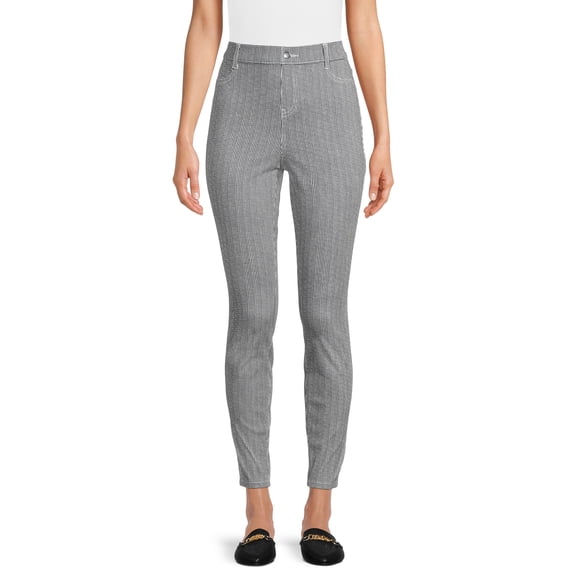 Time and Tru Women's High Rise Jeggings, Sizes XS-XXL