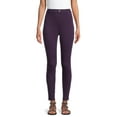 thumbnail image 1 of Time and Tru Women's High Rise Jeggings, Sizes XS-XXL, 1 of 5
