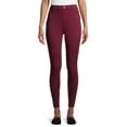 thumbnail image 1 of Time and Tru Women's High Rise Jeggings, Sizes XS-XXL, 1 of 6