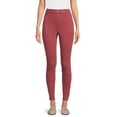 thumbnail image 1 of Time and Tru Women's High Rise Jeggings, Sizes XS-XXL, 1 of 5
