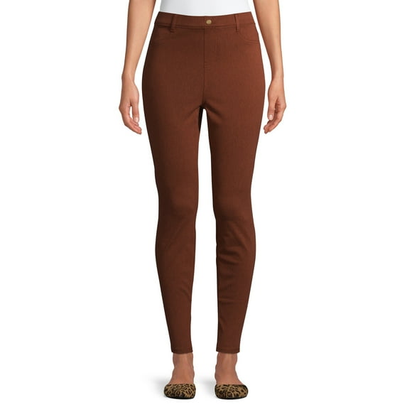 Time and Tru Women's High Rise Jeggings, Sizes XS-XXL