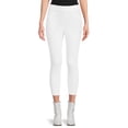 thumbnail image 1 of Time and Tru Women's High Rise Pull On Capri Jeggings, 23" Inseam, 1 of 5