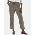thumbnail image 1 of Time and Tru Women's High Rise Tapered Drawstring Pants with Pintuck, 27" Inseam, Sizes XS-XXL, 1 of 5