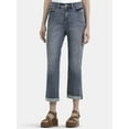 thumbnail image 1 of Time and Tru Women's and Women’s Plus High Rise Relaxed Boyfriend Jeans, Sizes 0-28W, 1 of 5